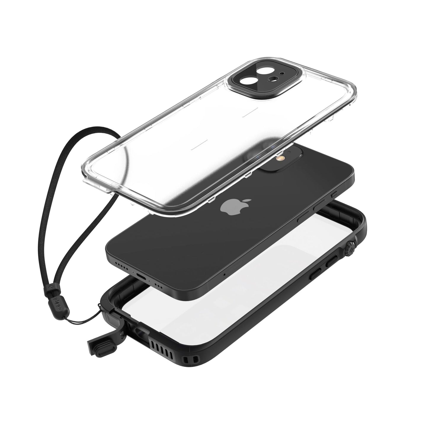 Catalyst Waterproof Case for iPhone 12 Stealth Black