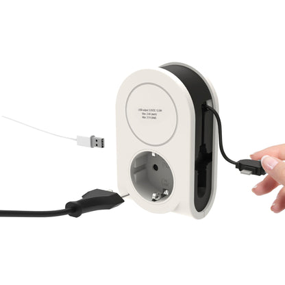 REV USB Charger Flex 3in1 0,8 m + 1x socket