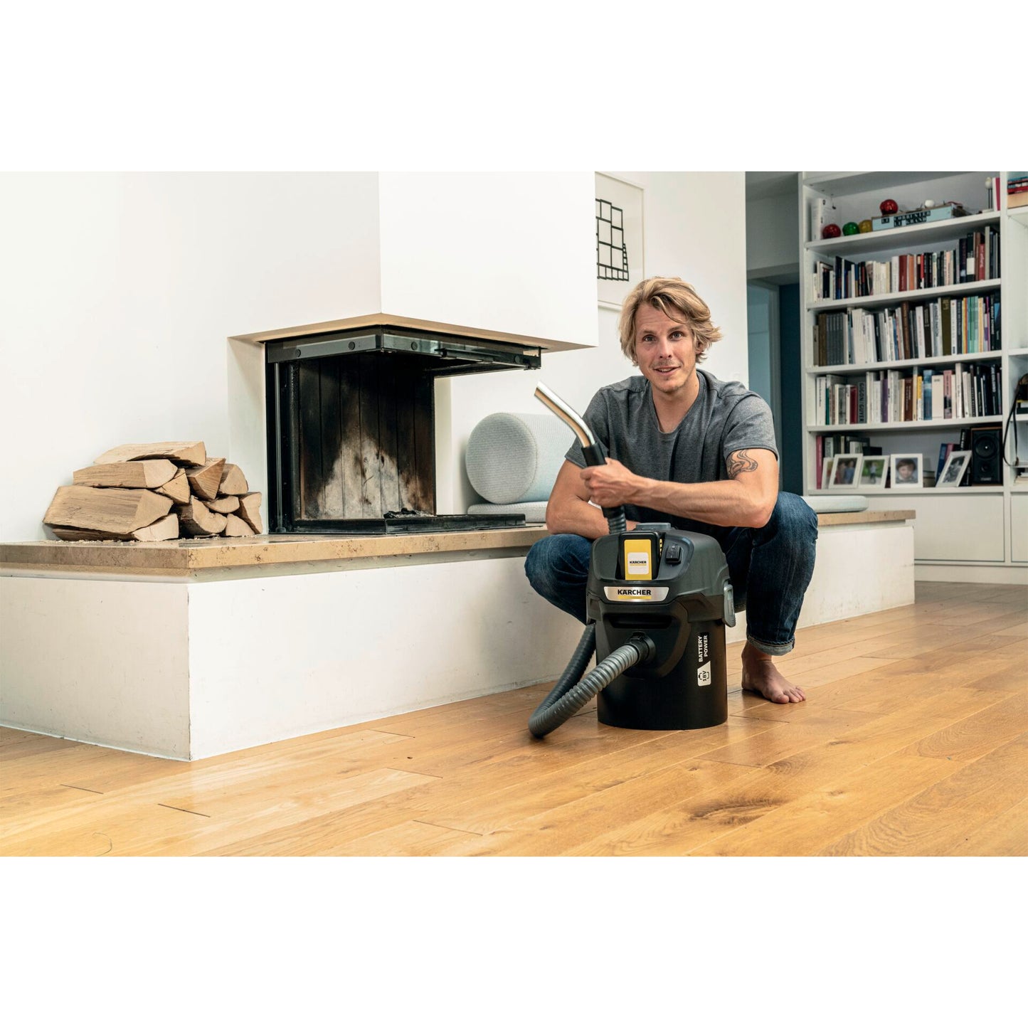 Kärcher AD 2 Battery Cordless Ash Vacuum Cleaner