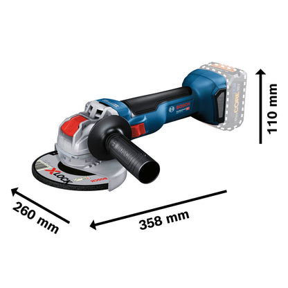 Bosch GWX 18V-10 solo CLC Cordless Angle Grinder