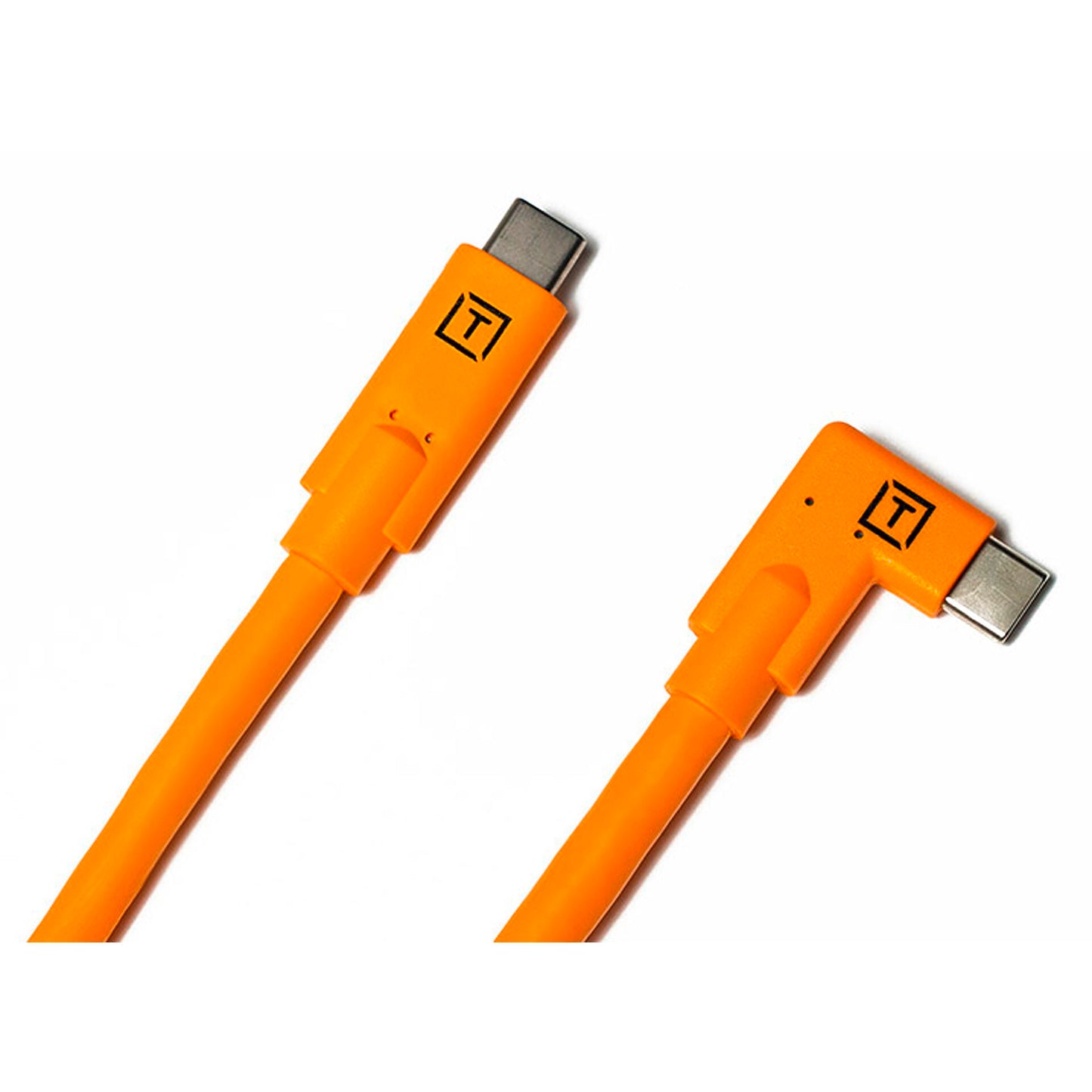Tether Tools TetherPro USB-C to USB-C Right Angle orange
