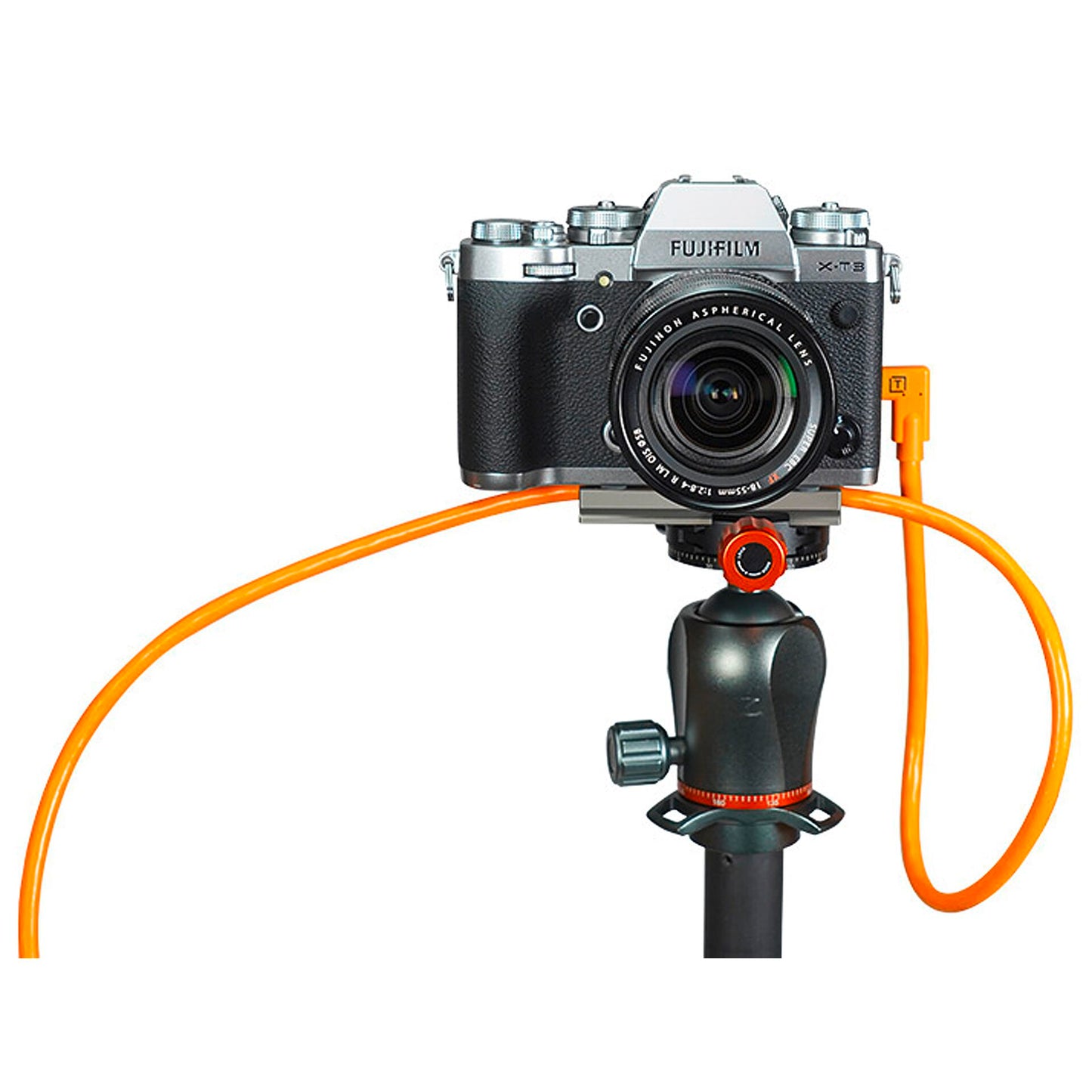 Tether Tools TetherPro USB-C to USB-C Right Angle orange