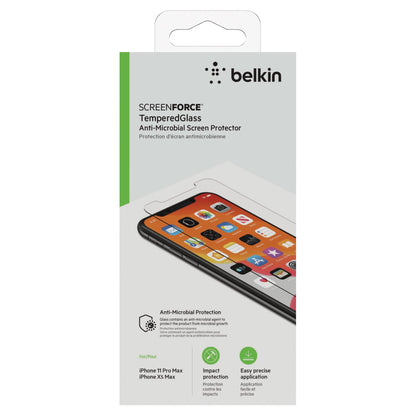 Belkin ScreenForce TemperedGlass antimic. iPhone 11Pro Max/Xs Max