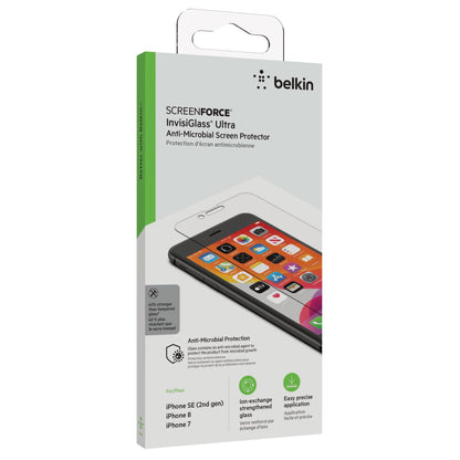 Belkin ScreenForce InvisiGl.Ult. iPhone6/6s/7/8/SE F8W883zz-AM