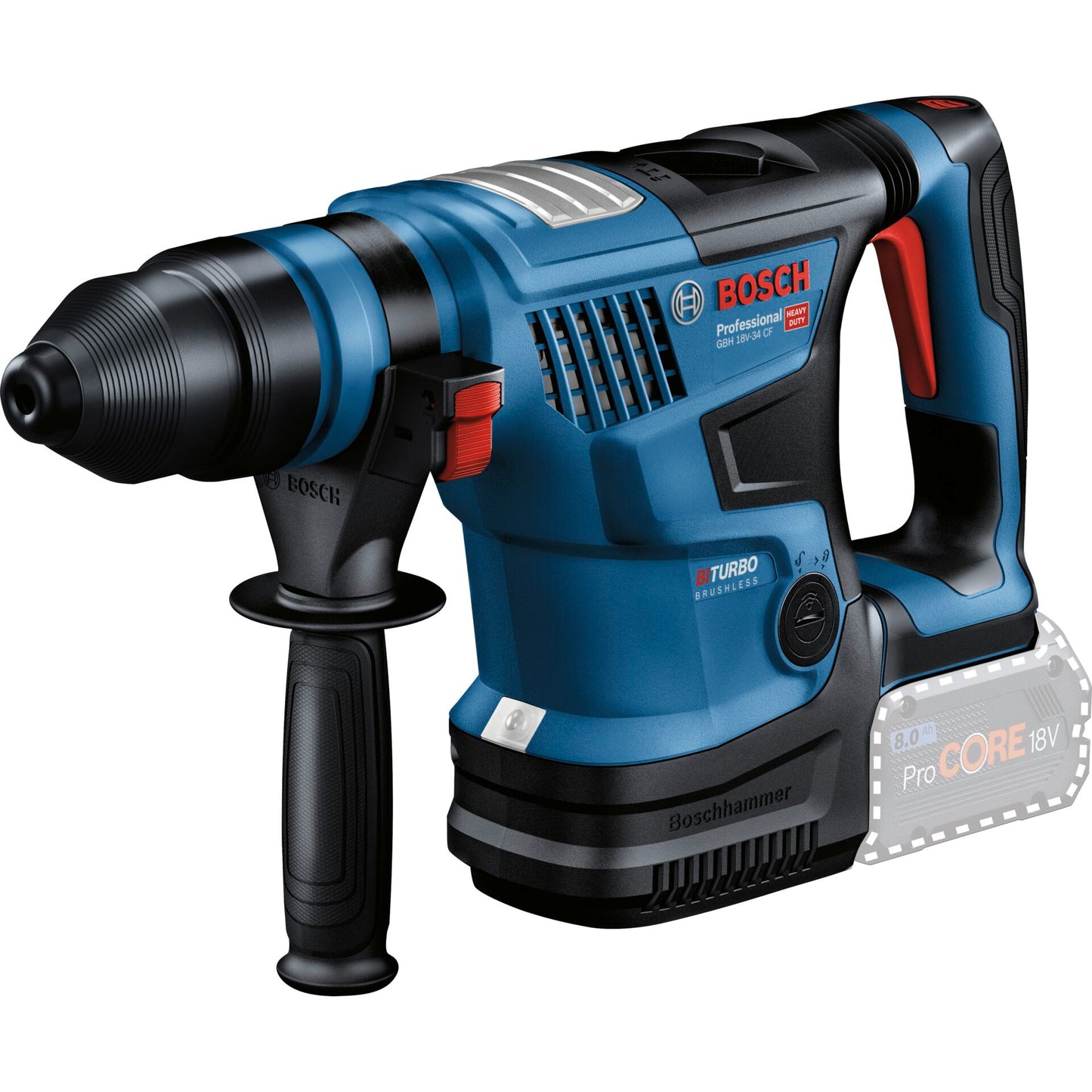 Bosch GBH 18V-34 CF Kit Case Cordless Combi Drill