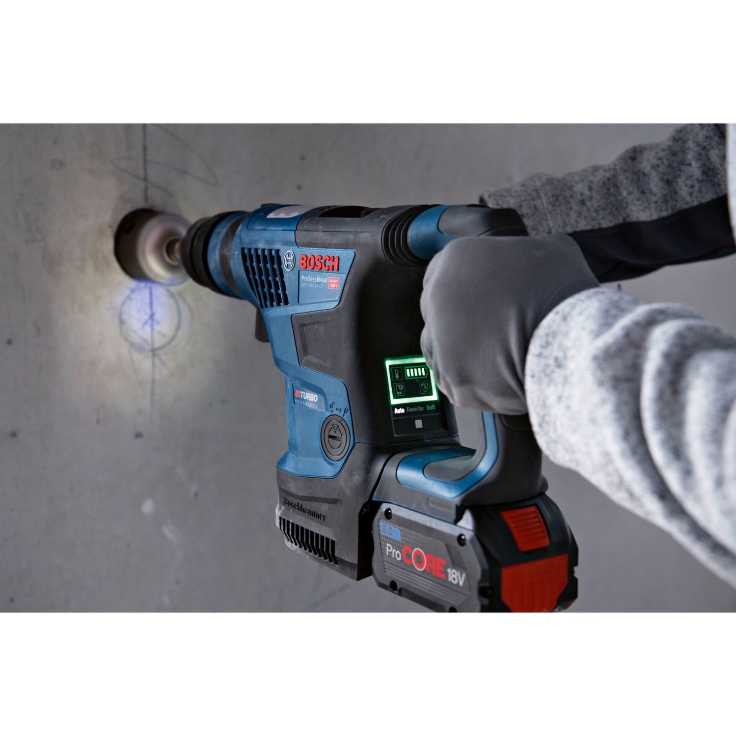 Bosch GBH 18V-34 CF Kit Case Cordless Combi Drill
