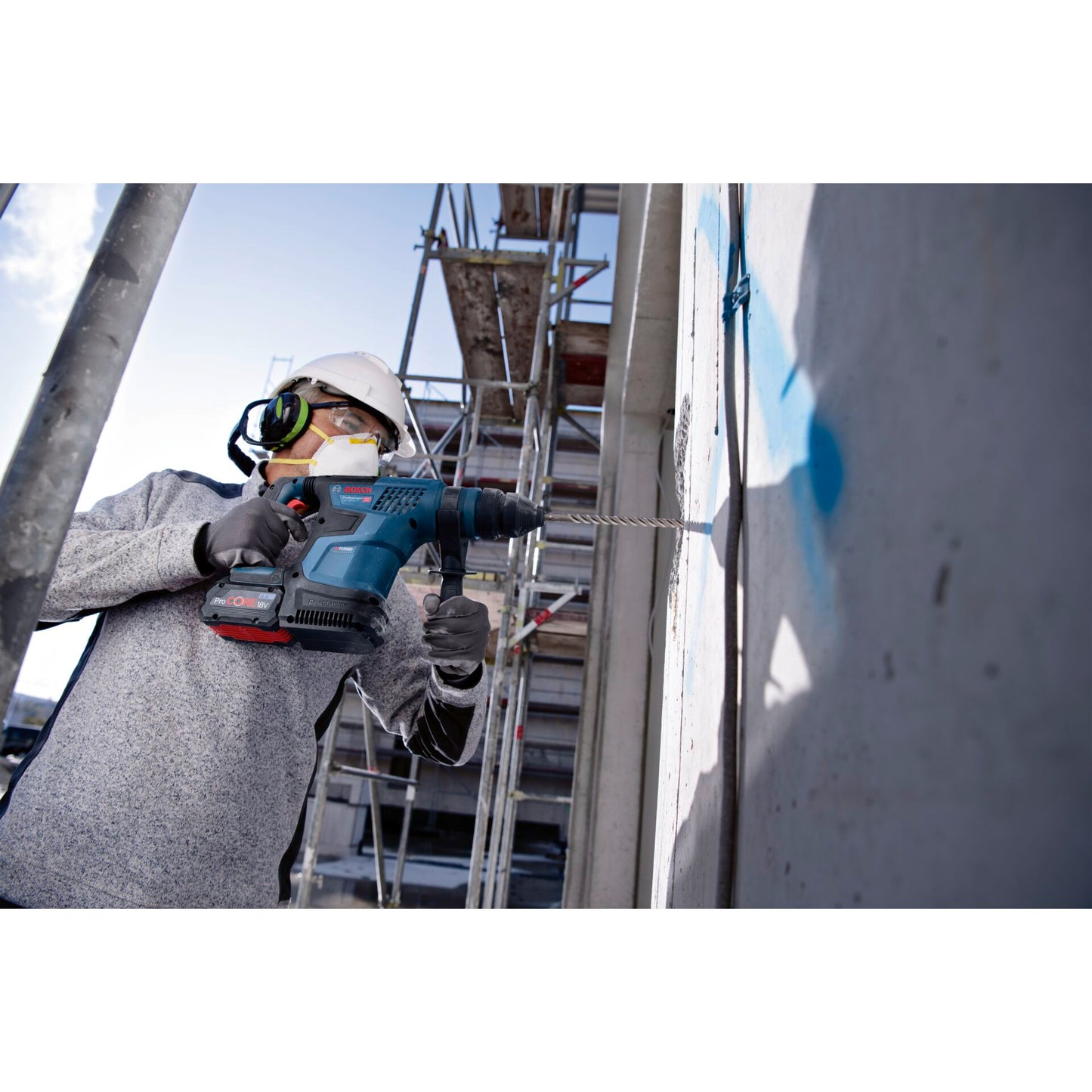 Bosch GBH 18V-34 CF Kit Case Cordless Combi Drill