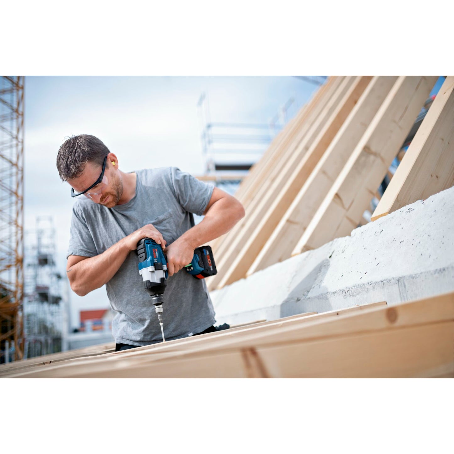 Bosch GDS 18V-1050 H Kit L-BOXX Cordless Impact Driver