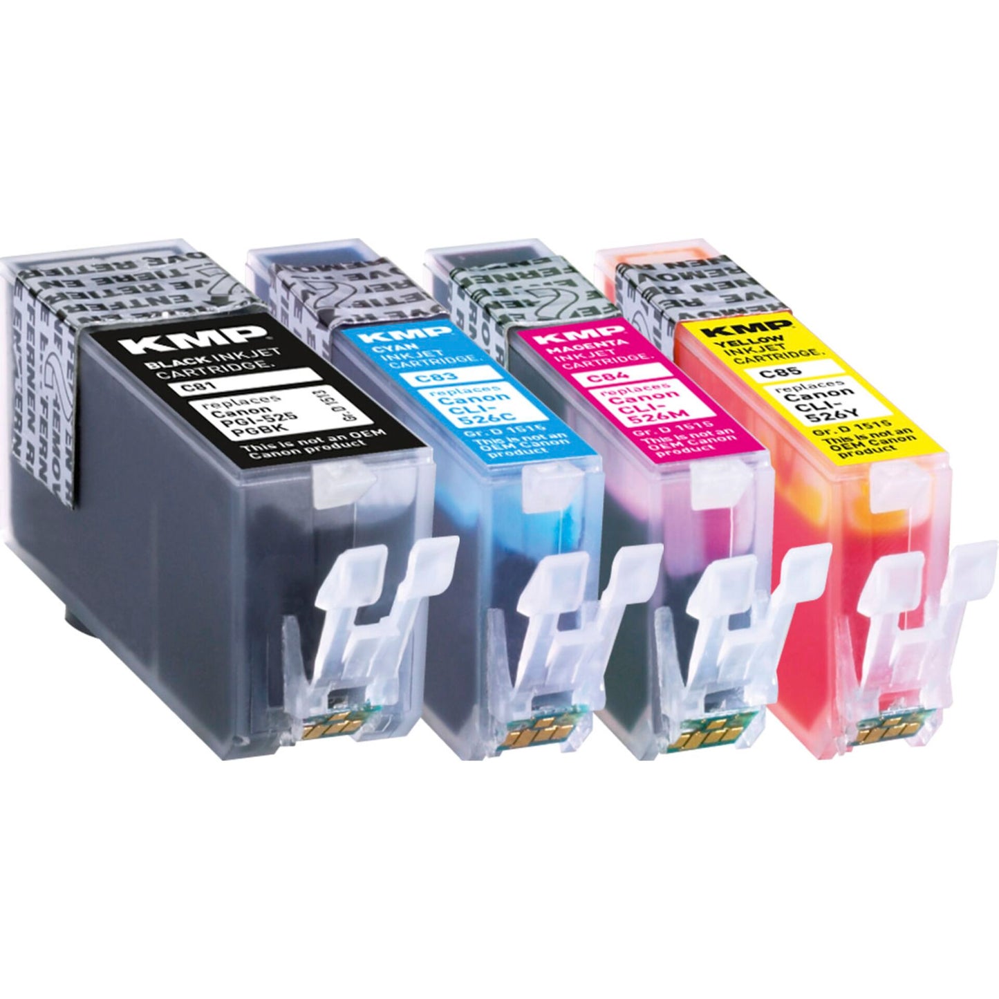 KMP C81V Promo Pack BK/C/M/Y comp. w. PGI-525/CLI-526