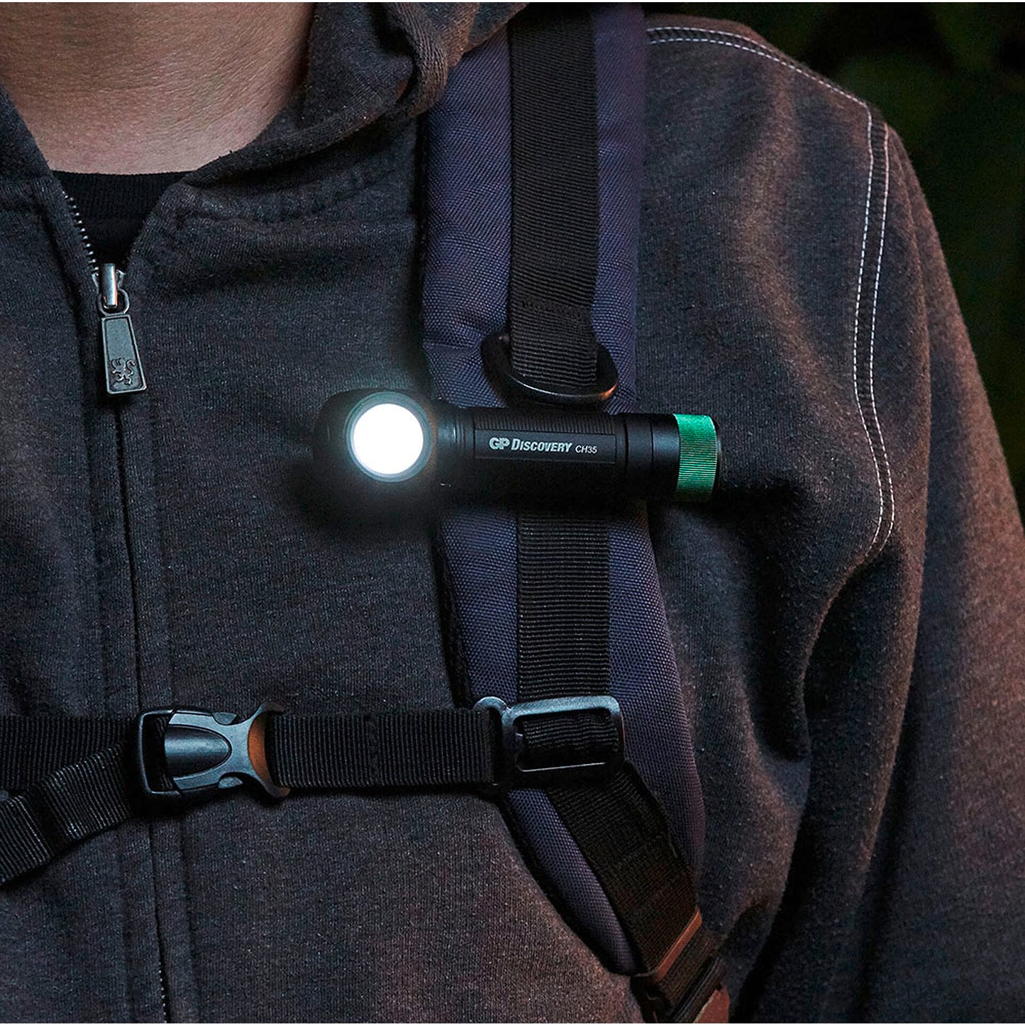 GP Multifunctional Head Lamp 600 Lumen+18650  260GPACTCH35000