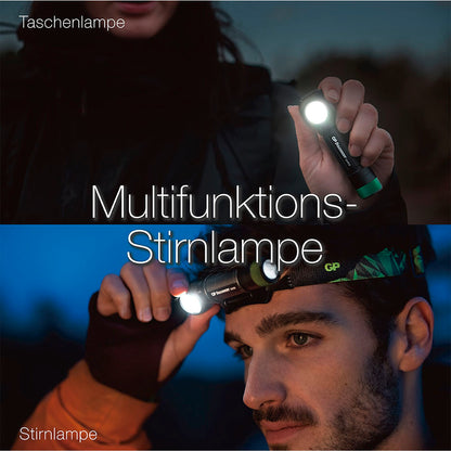 GP Multifunctional Head Lamp 600 Lumen+18650  260GPACTCH35000