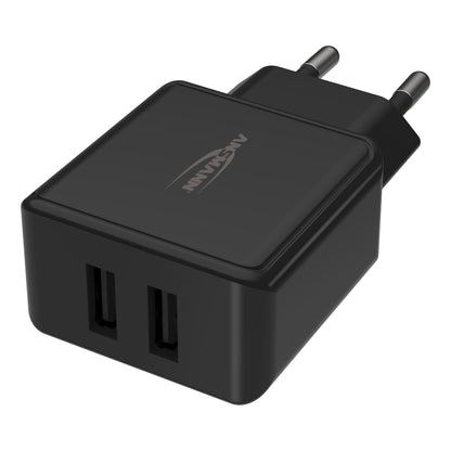Ansmann Home Charger HC212 2xUSB 2400mA black