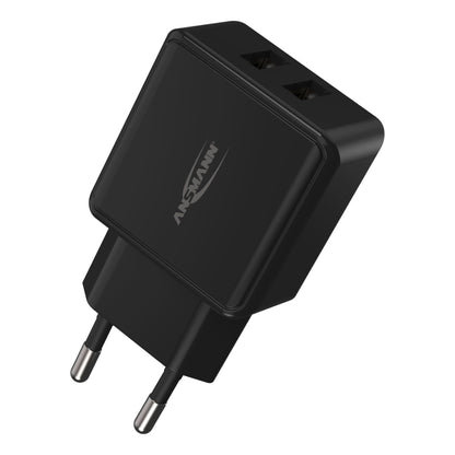 Ansmann Home Charger HC212 2xUSB 2400mA black