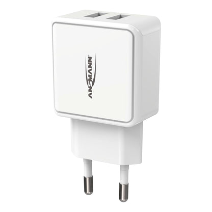 Ansmann Home Charger HC212 2xUSB 2400mA white