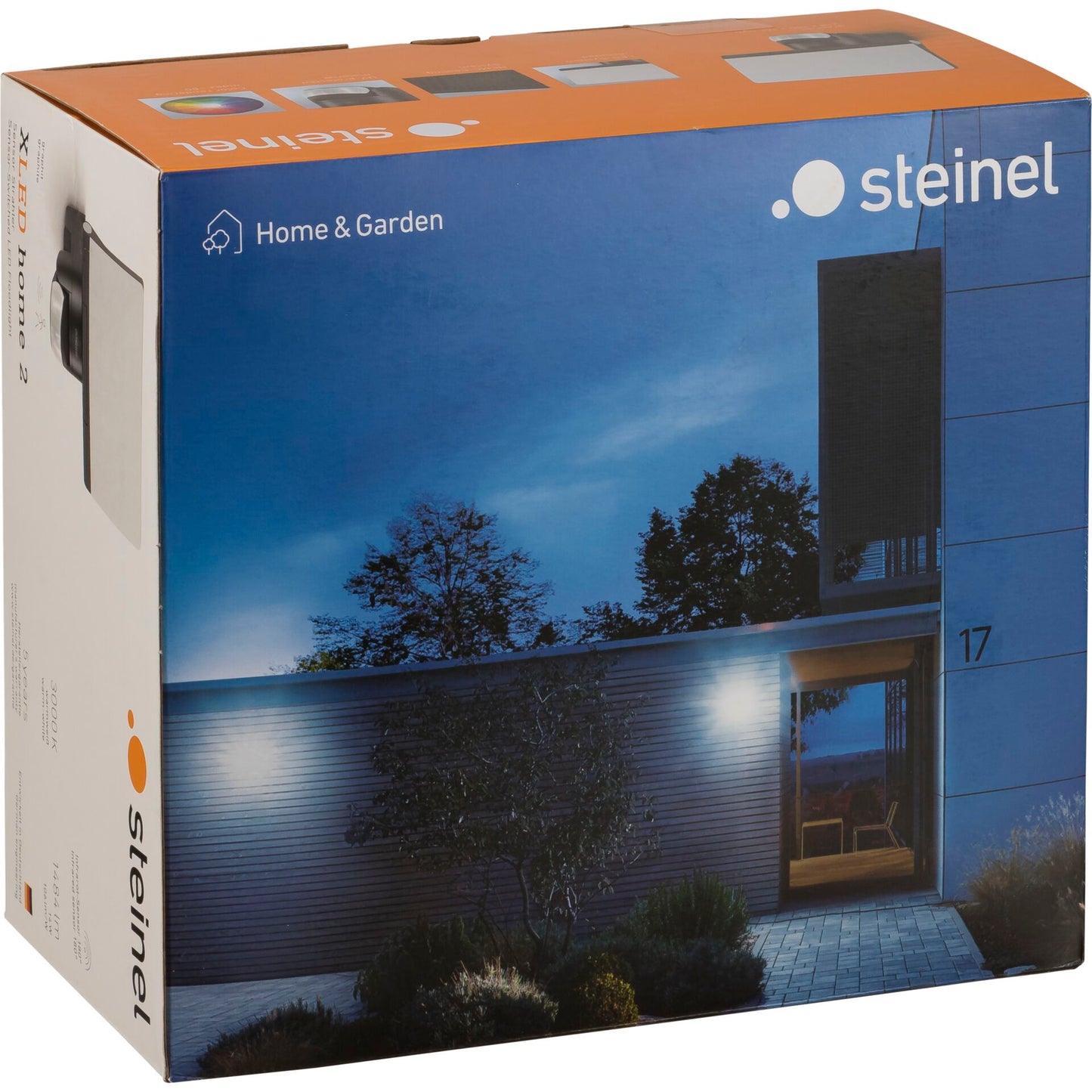 Steinel XLED HOME 2 graphite V2 LED spotlight