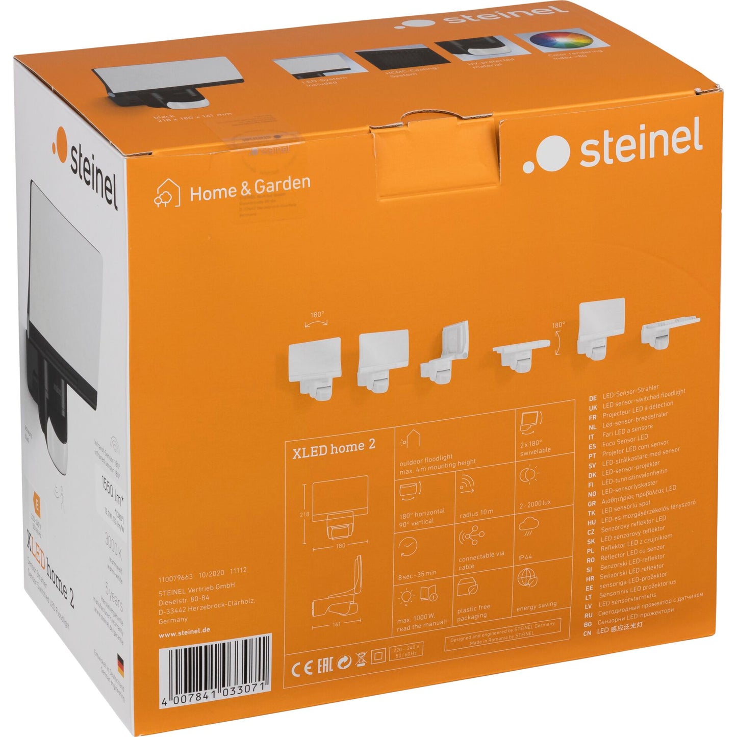 Steinel XLED HOME 2 SW V2 LED spotlight