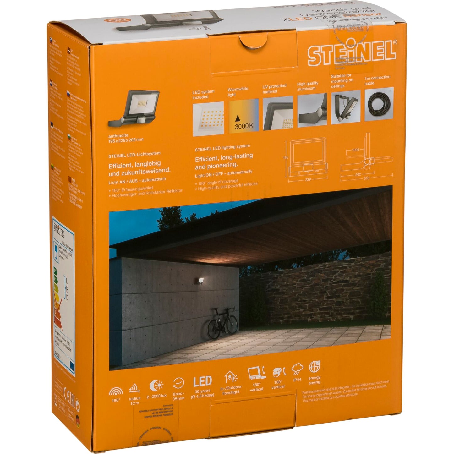 Steinel XLED ONE SENSOR ANT LED spotlight