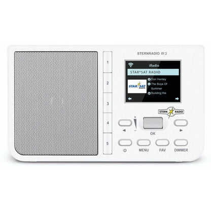 Technisat Sternradio IR 2 white
