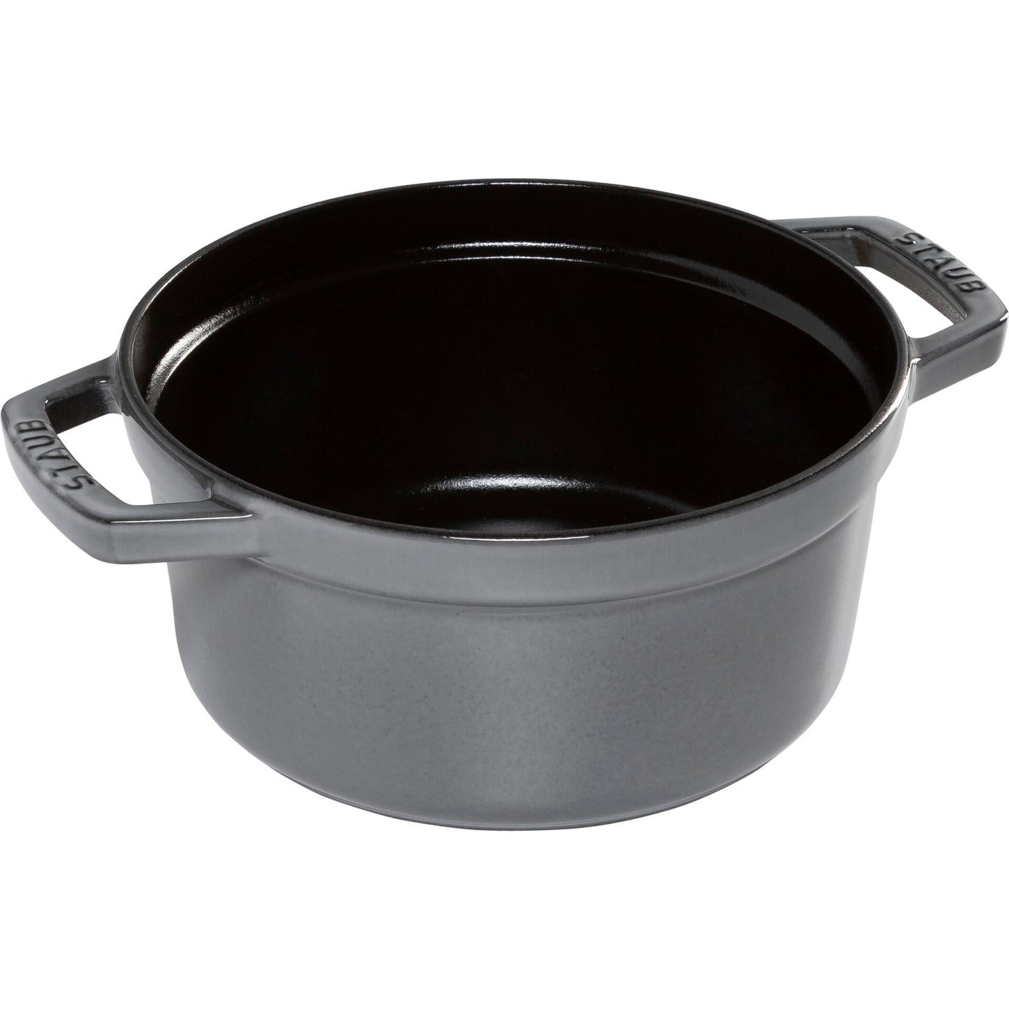 Staub La Cocotte 20cm round, Graphite grey, Cast Iron