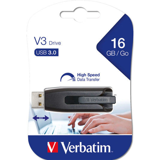 Verbatim Store n Go V3      16GB USB 3.0 grey               49172