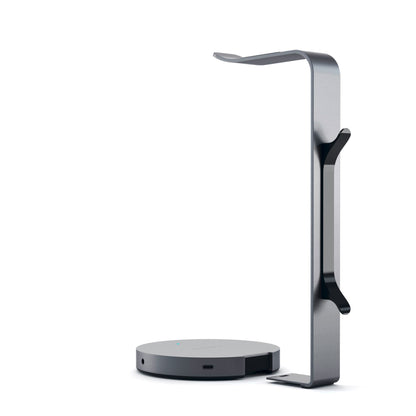 Satechi Aluminum Headphone Stand Hub space grey