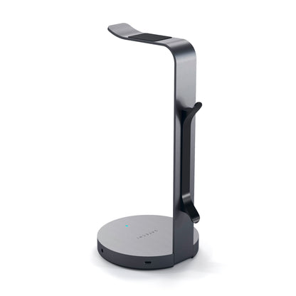 Satechi Aluminum Headphone Stand Hub space grey