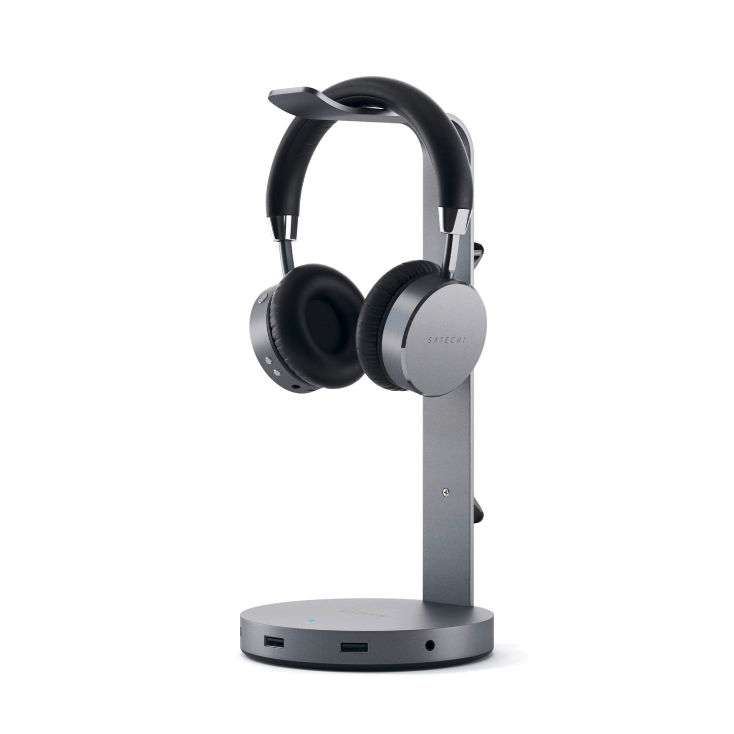 Satechi Aluminum Headphone Stand Hub space grey