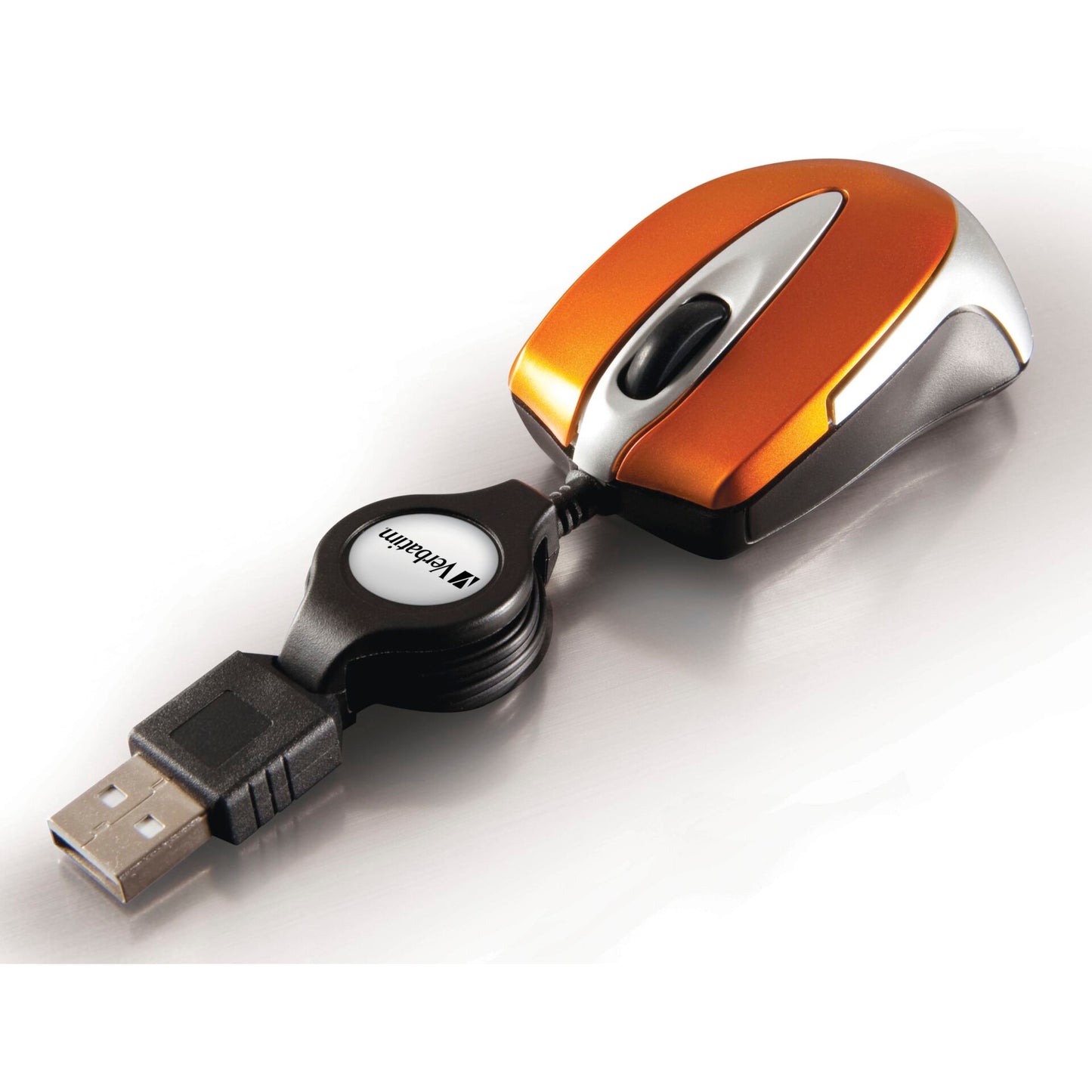 Verbatim Go Mini Optical Travel Mouse Volcanic Orange      49023