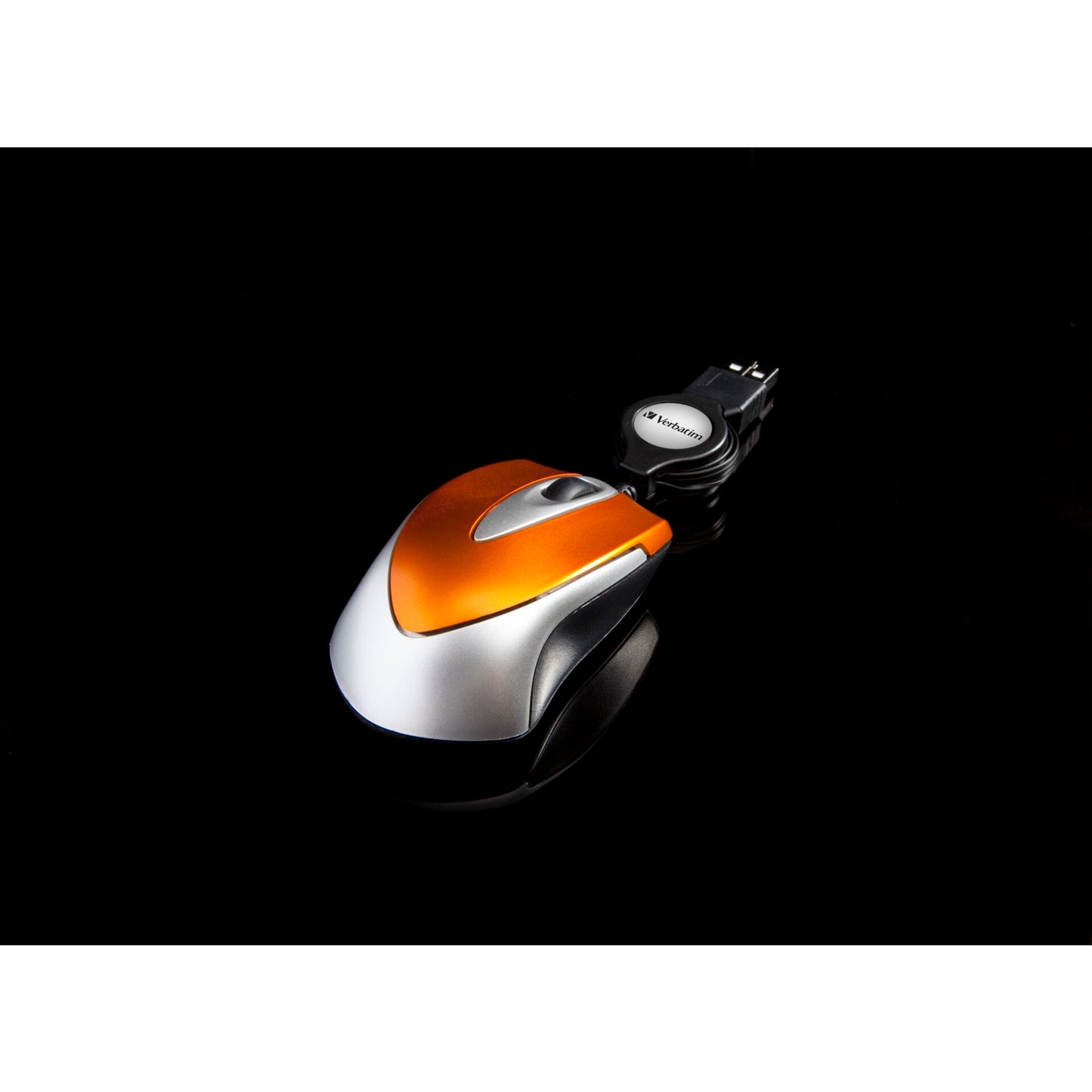 Verbatim Go Mini Optical Travel Mouse Volcanic Orange      49023