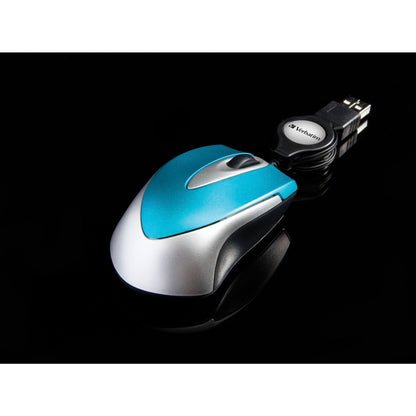 Verbatim Go Mini Optical Travel Mouse Caribbean     49022