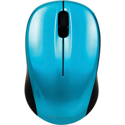 Verbatim Go Nano Wireless Mouse Caribbean Blue       49044