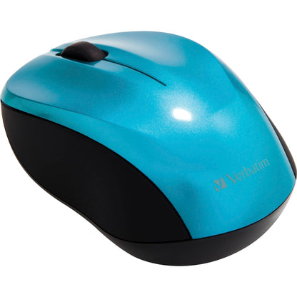 Verbatim Go Nano Wireless Mouse Caribbean Blue       49044