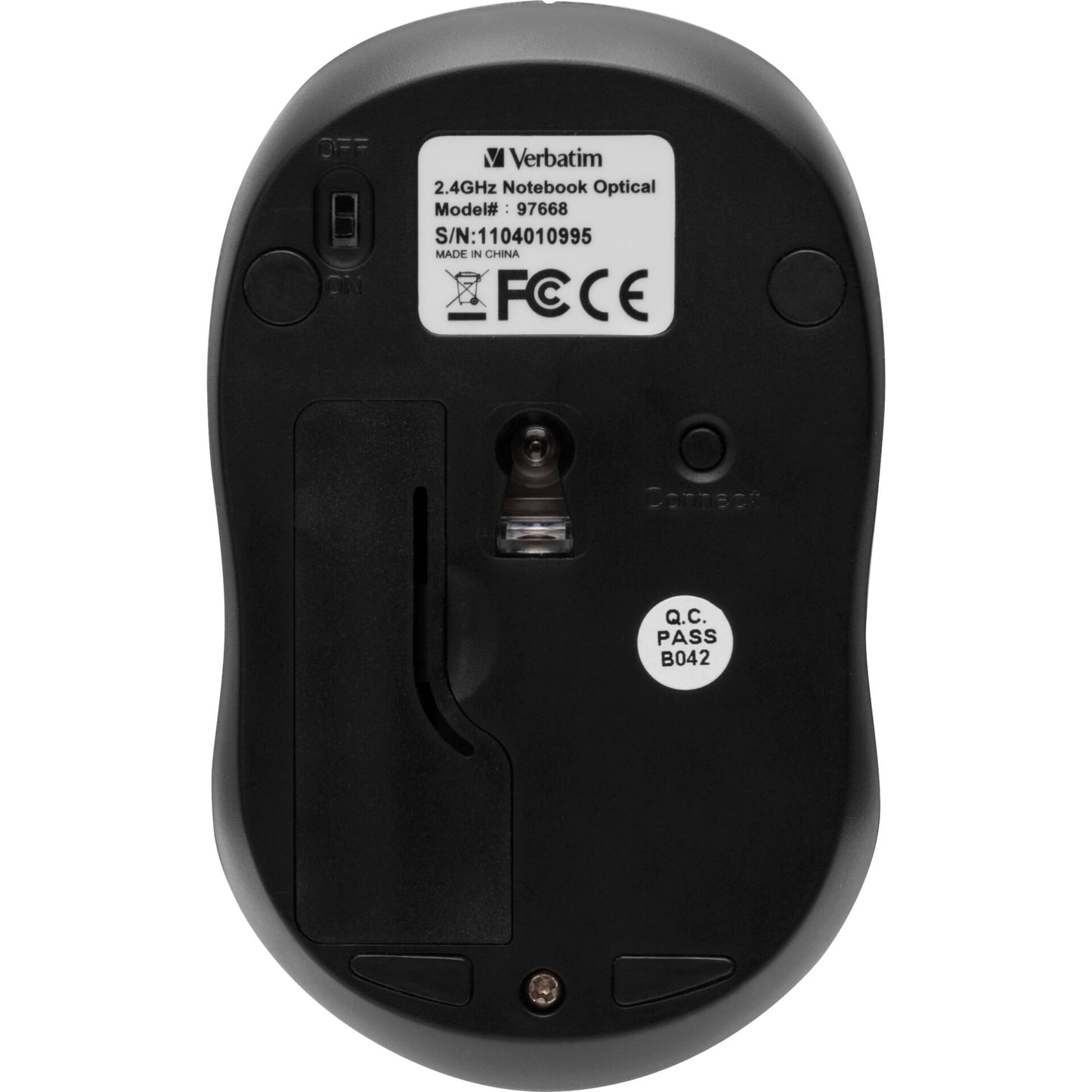 Verbatim Go Nano Wireless Mouse Caribbean Blue       49044