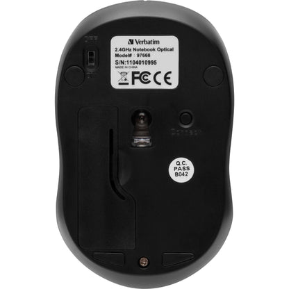 Verbatim Go Nano Wireless Mouse Caribbean Blue       49044