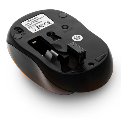 Verbatim Go Nano Wireless Mouse Volcanic Orange      49045