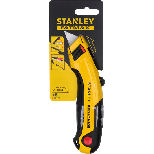 Stanley Knife FatMax with 5 Carbide Blades