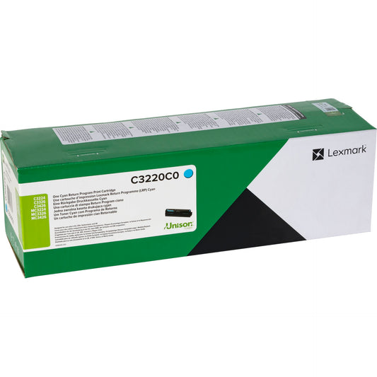 Lexmark Toner C3220C0 cyan