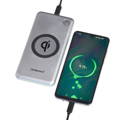 Intenso Powerbank WPD10000 silver incl. Wireless Charger