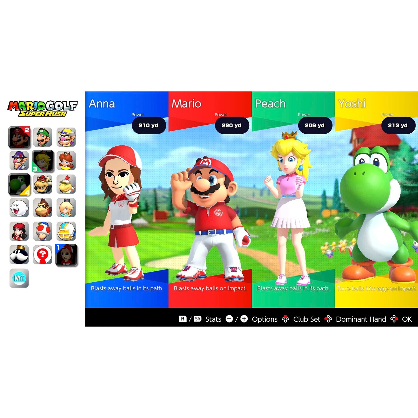 Nintendo Mario Golf: Super Rush