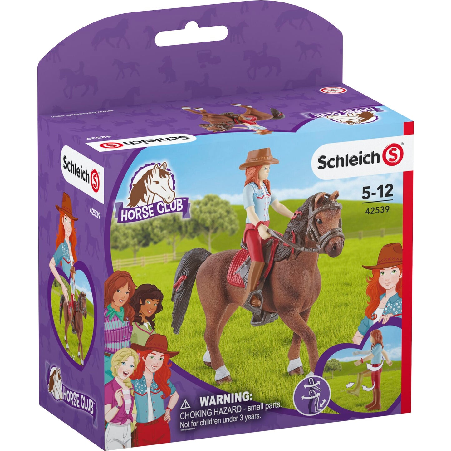 Schleich Horse Club        42539 Hannah & Cayenne