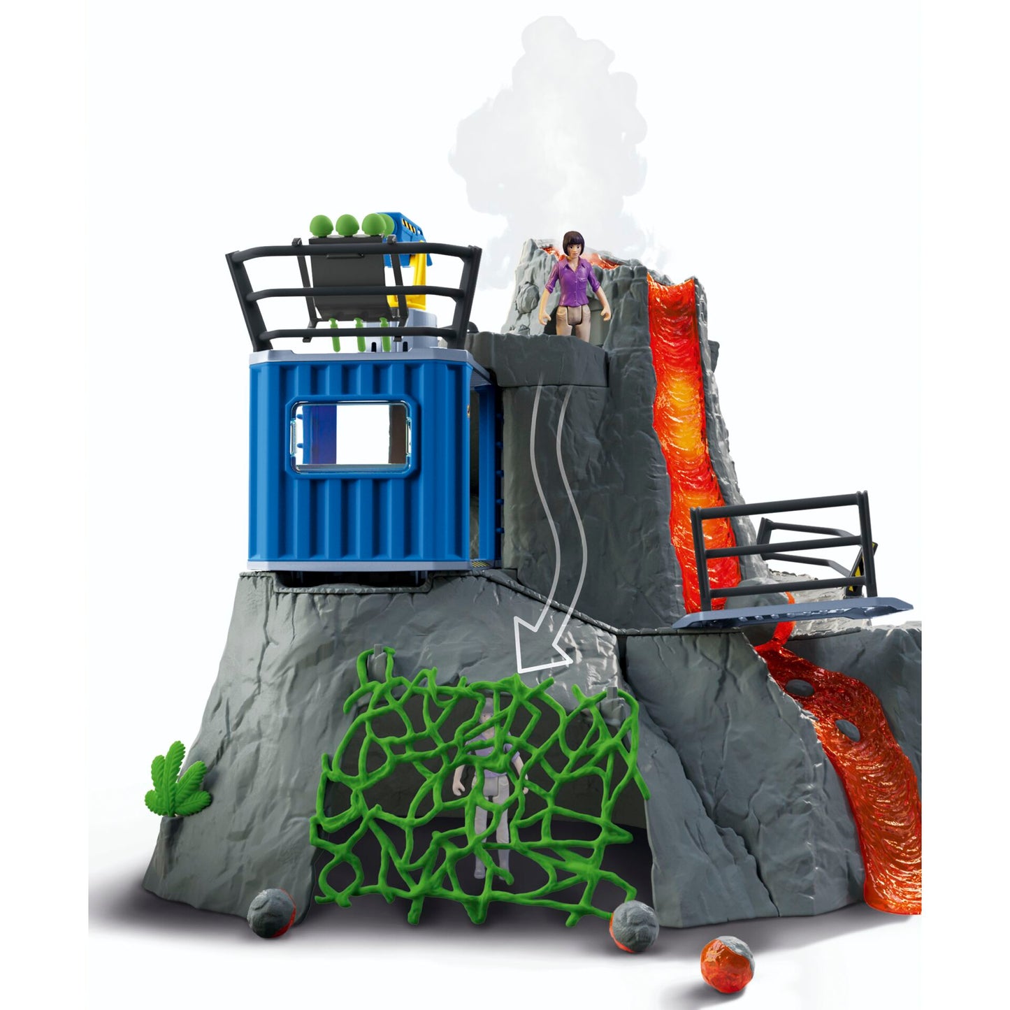 Schleich Dinosaurs         42564 The Large Volcano Expedition