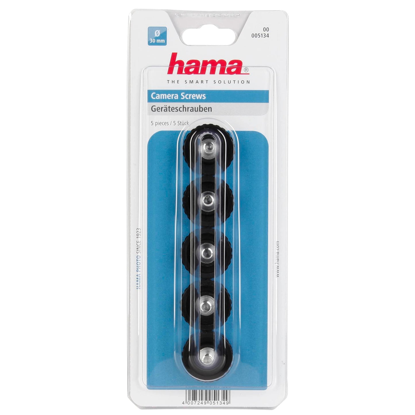 Hama Camera Screws 11 mm 1/4  (5 pcs)              5134