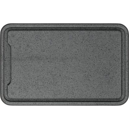 Zassenhaus Carving Board Plastic Dark Grey 36x23x1,5cm