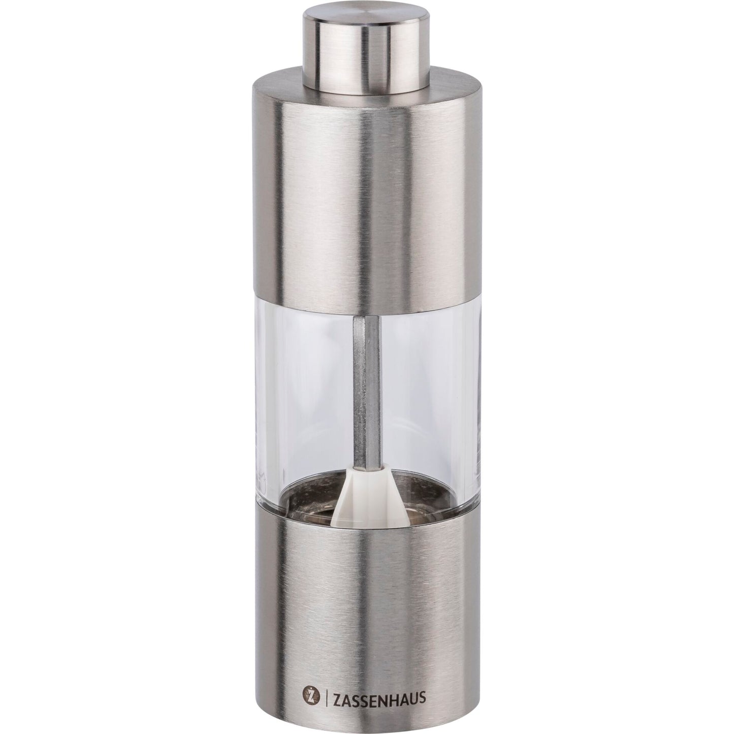 Zassenhaus pepper mill  Mainz Inox/Acrylic Glass 14 cm