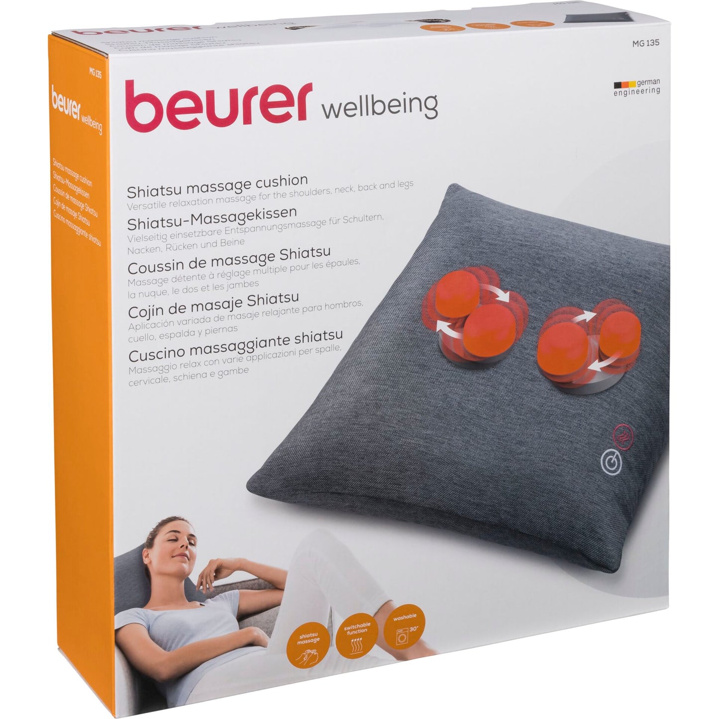 Beurer MG 135 Shiatsu Massage Pillow