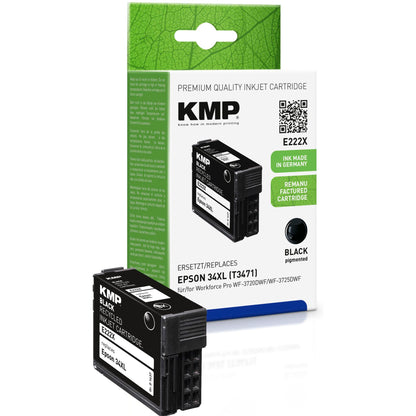 KMP E222X ink cartridge black compatible with Epson T 3471