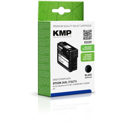 KMP E222X ink cartridge black compatible with Epson T 3471