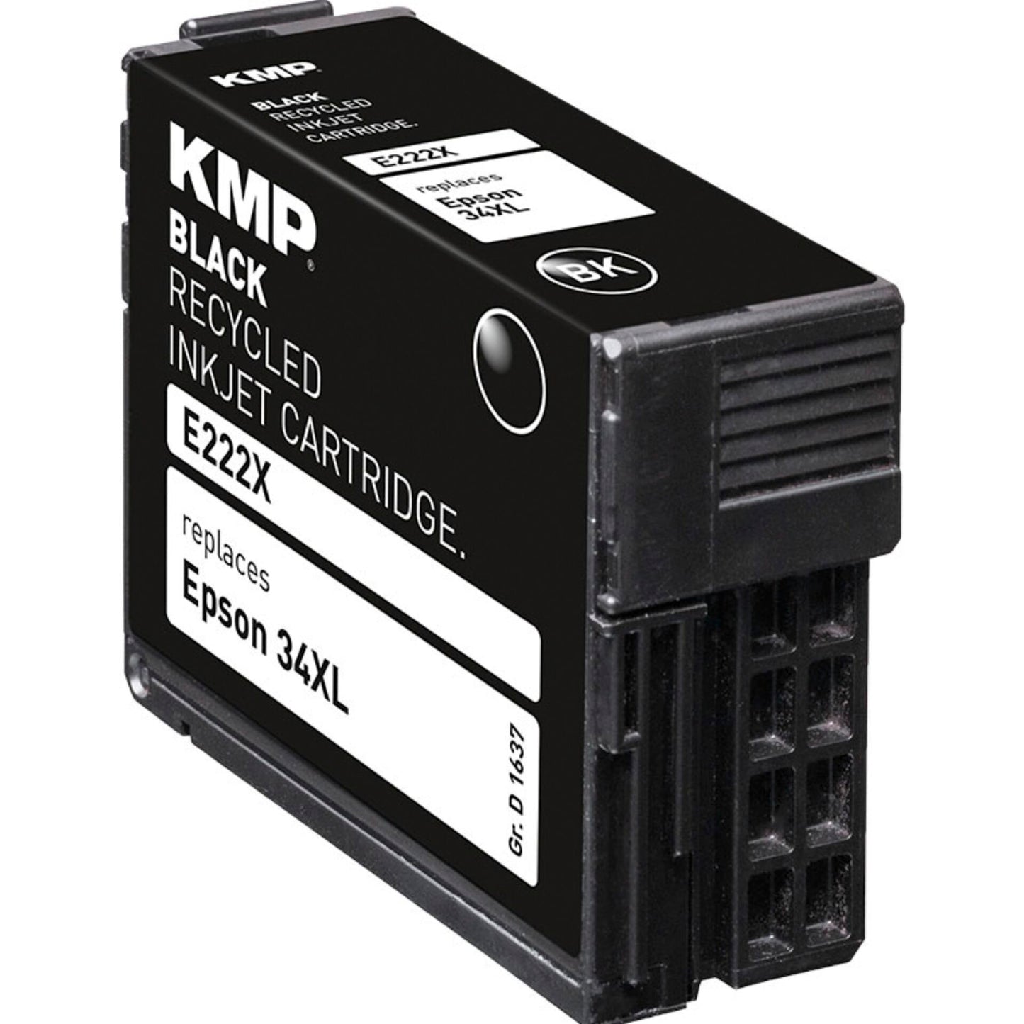 KMP E222X ink cartridge black compatible with Epson T 3471
