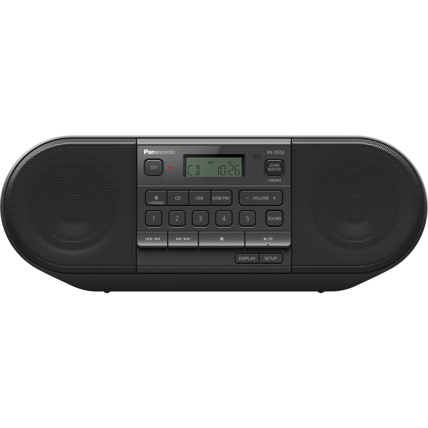 Panasonic RX-D552E-K black