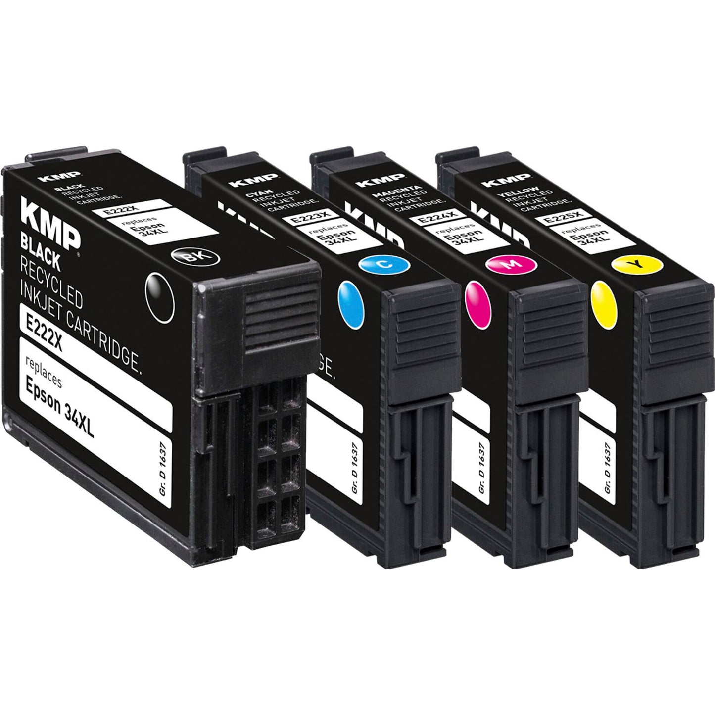 KMP E222XV Multipack BK/C/M/Y compatible with Epson T 3476 XL